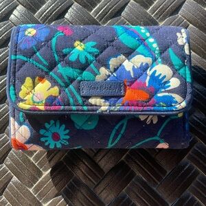 Vera Bradley floral print wallet